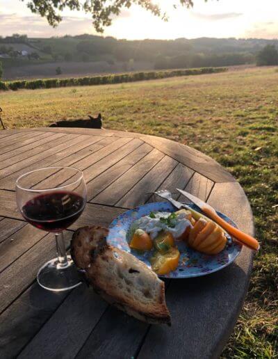 Restauration à Laragne en Gascogne Repas